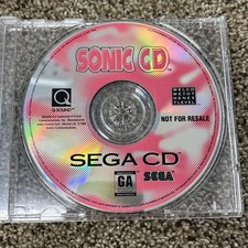 ¤Sonic Cd Not For Resale (Game Disc) Good! Sega CD Disc Only Tested