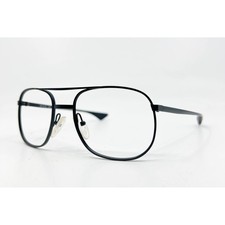 ArtCraft Eyeglass Frames Mens Black Aviator Double Bridge 55-18-140