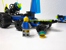 Vintage LEGO Space Unitron Crater Cruiser 1787 Complete 2 Minifigs Manual 1995