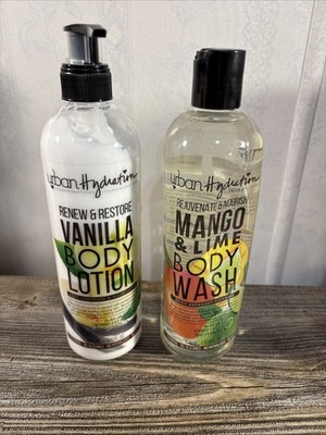 Urban Hydration Vanilla& Lime Body Wash 13.5 oz 400 ml. SILICONE SULFATE FREE