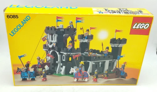LEGO 6085 Black Monarch's Castle BOX EMPTY ONLY ORIGINAL BOX Vintage Retro Castle Knights