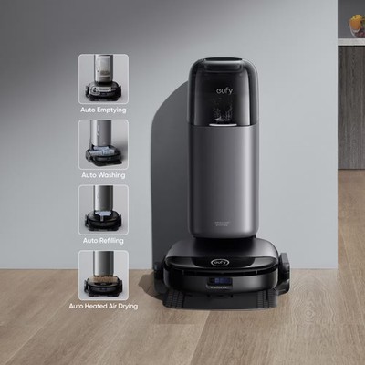 eufy - S1 Pro Omni Wi-Fi Connected Robot Vacuum & Mop with Self