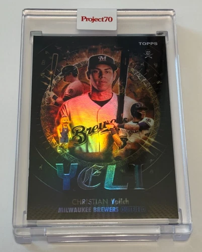 Topps Project 70 Christian Yelich #626 Rainbow Foil 64/70 The Shoe Surgeon