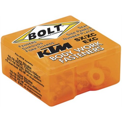 Bolt MC Hardware Full Plastic Fastener Kit for KTM KTM-16SXC17EXC