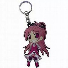 Key chain/mascot Kyoko Sakura Rubber key chain "Puella Magi Madoka Magica"