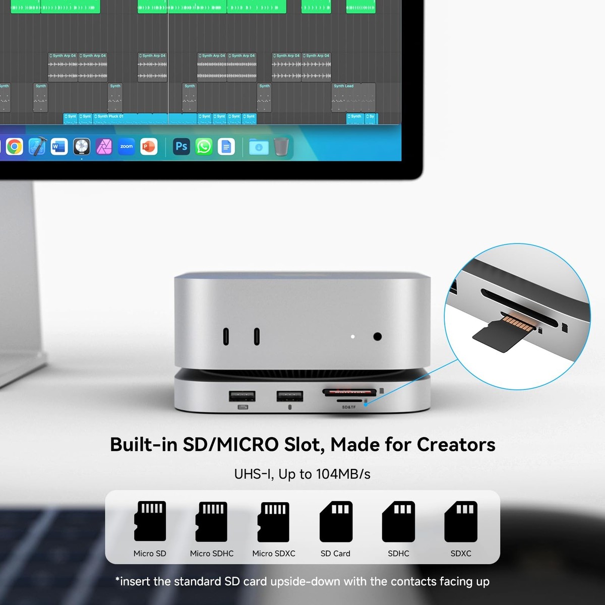 Minisopuru iExpandMate MINI4PRO Mac mini M4 Dock with 4K@60 HDMI