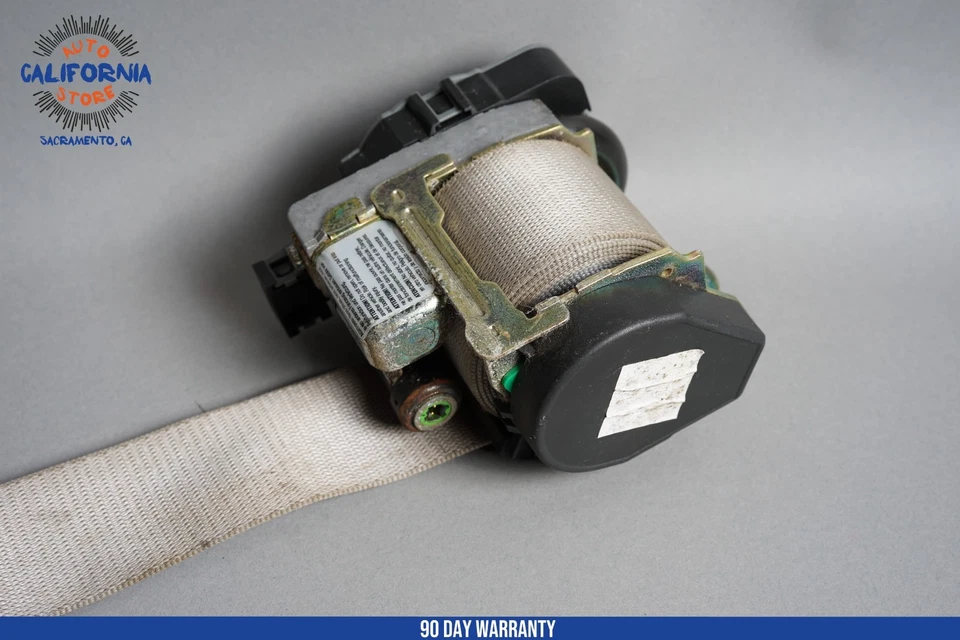 Cinto de segurança 98-03 Mercedes W208 CLK430 CLK55 dianteiro esquerdo do lado do motorista fabricante de equipamento original - Imagem 2 de 4