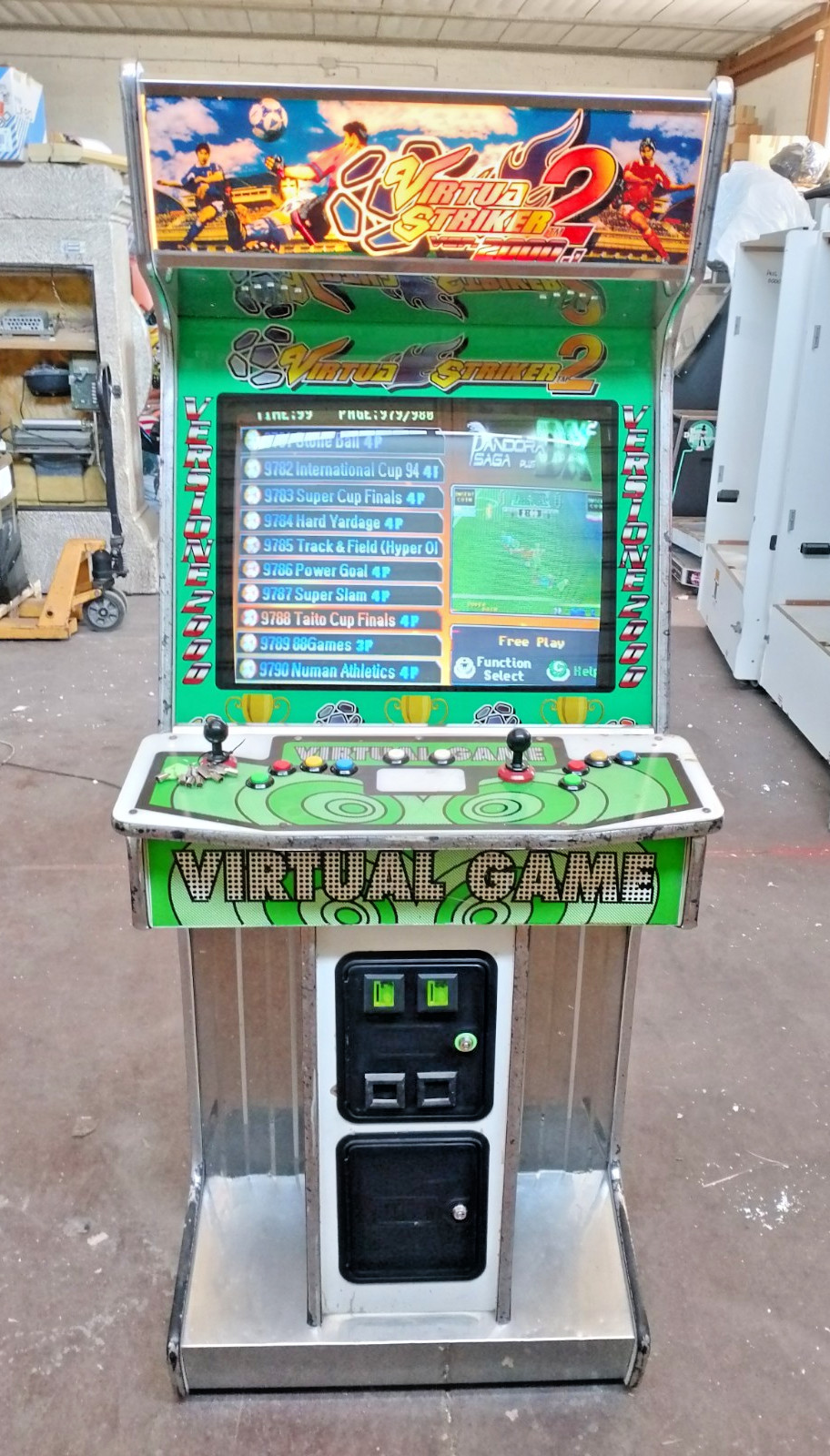 MULTIGAME ARCADE CABINET 9800 GAMES CRT /cabinato arcade 9800 giochi crt