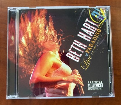 Live at Paradiso by Hart, Beth (CD, 2005) Like New