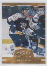 2002-03 ITG Be A Player First Edition Greg Johnson #174 3bz