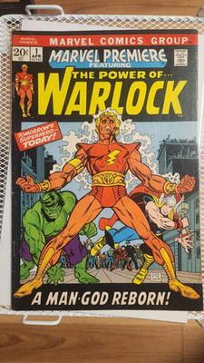 Marvel Premiere #1 (Marvel Comics April 1972) First Appearance of  Warlock (VG)