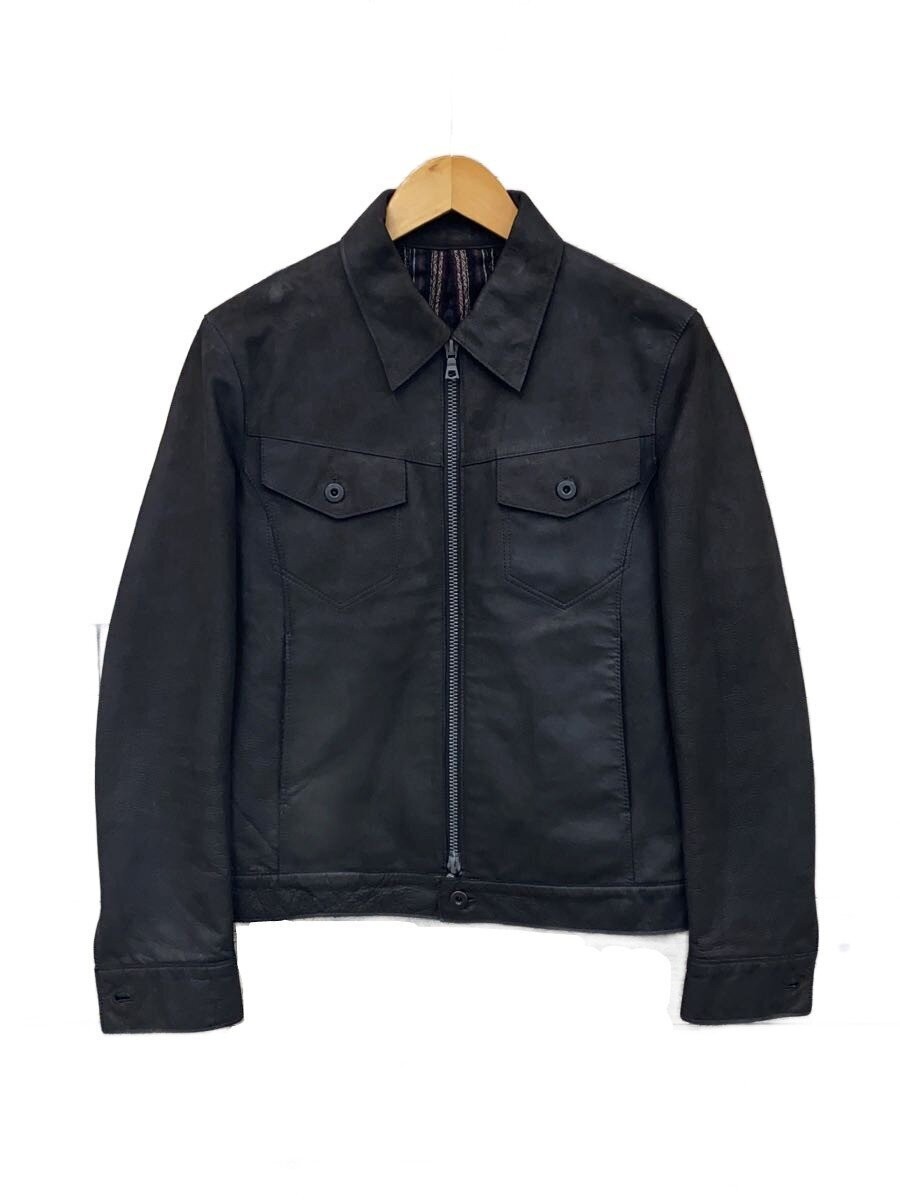 Isamu Katayama Backlash Leather Jacket Blouson/2/Leather/Blk 21012