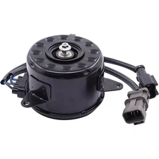 Black Radiator Fan Cooling Motor for Nissan Versa 2012-2019 Versa Note