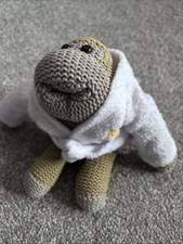 PG Tips Collectible Monkey Plush Dressing Gown Comic Relief Special VGC Soft Toy