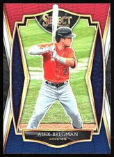 2021 Panini Select #107 Alex Bregman Tri-Color Prizm