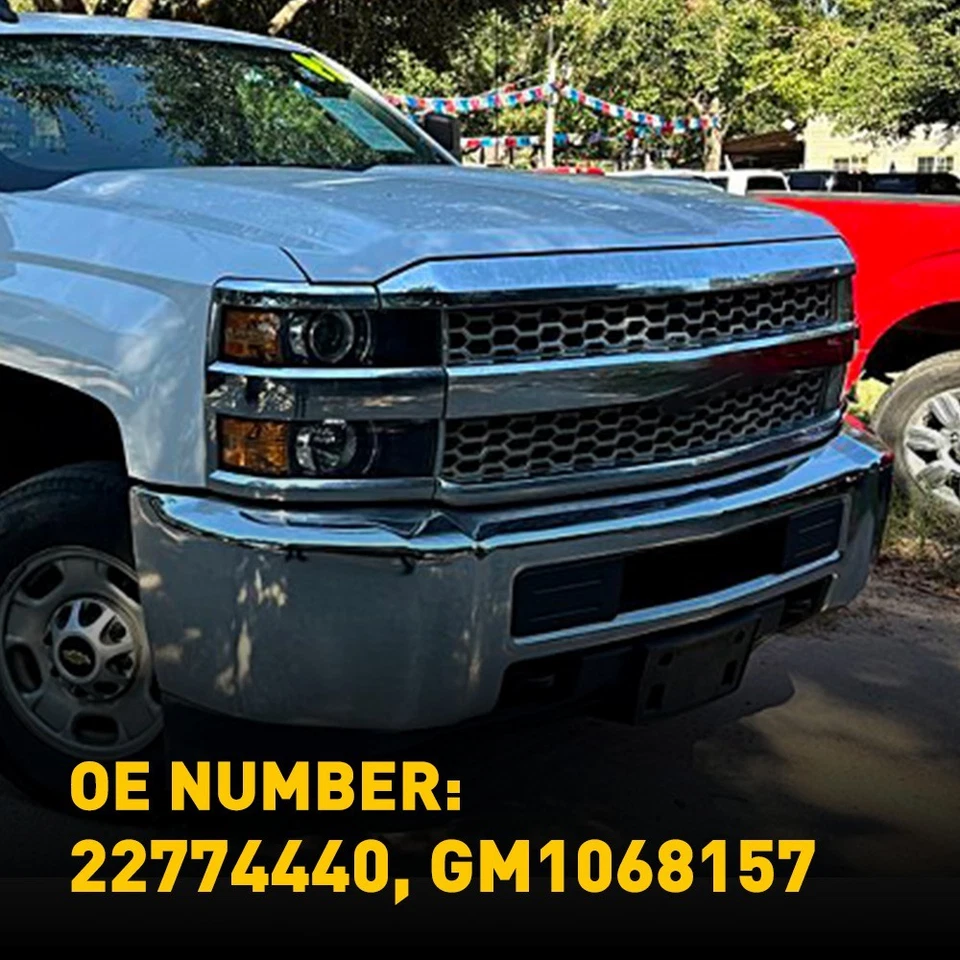 Soporte de matrícula para Chevrolet Silverado 2500 HD 2015-2019 montaje delantero Foto 4 de 4