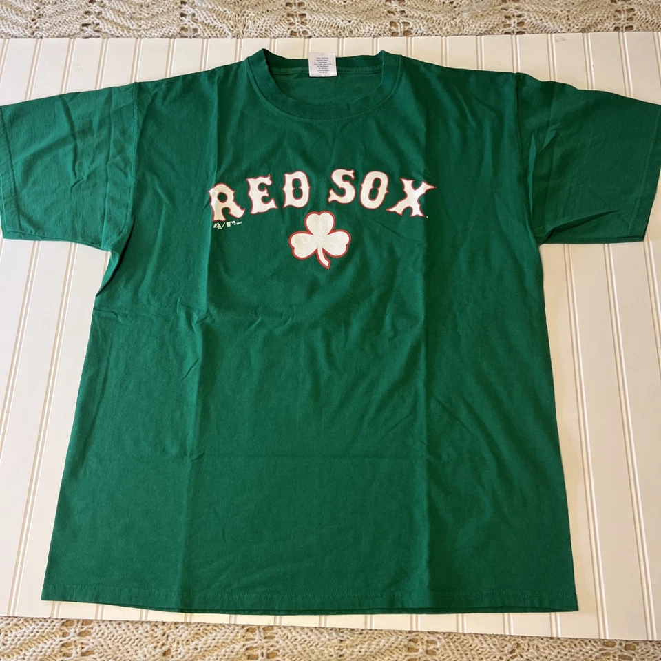 Camiseta David Ortiz Boston Medias Rojas Día de San Patricio Talla XL Verde Foto 2 de 4