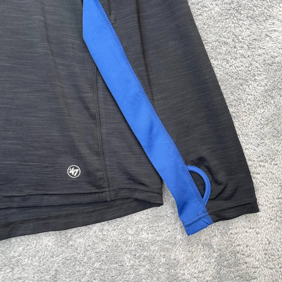 Los Angeles Dodgers Shirt Mens Extra Large Black 47 Brand Baseball MLB LA Sports - Image 2 of 4