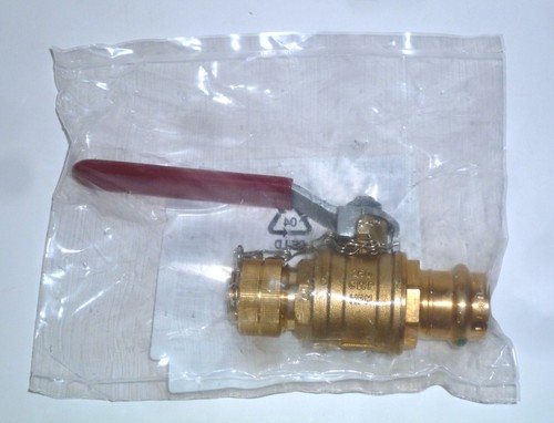 Viega ProPress 3/4 in. Press x Hose Zero-Lead Bronze and Brass Ball Valve 24095
