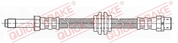 Bremsschlauch Quick Brake 32.329 FüR Z4 E46 BMW 3Er Touring Roadster E85 Compact-image