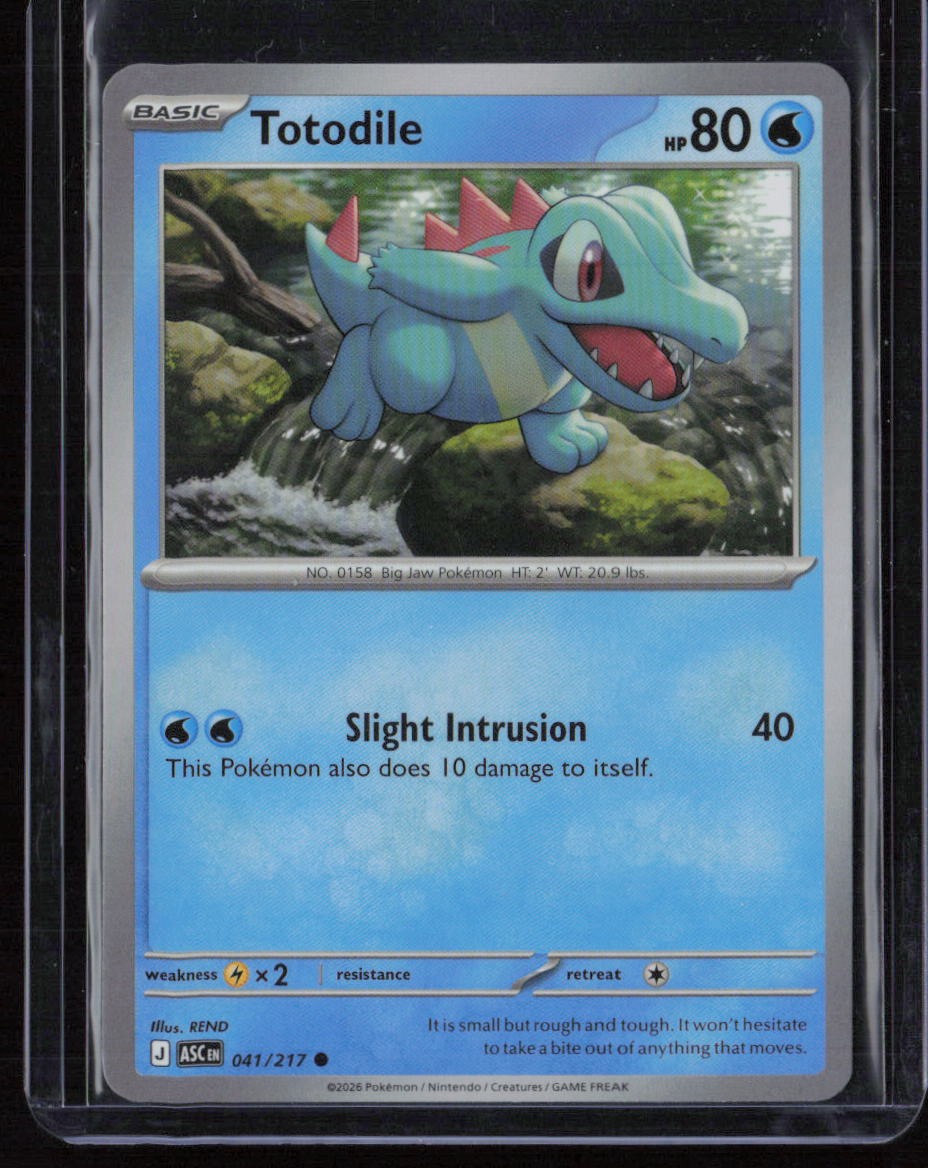 ME: Ascended Heroes #041/217 Totodile