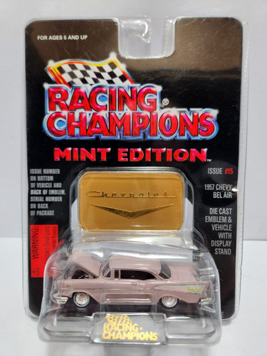 Vintage 90s Racing Champions Mint Edition 1957 Chevy Bel Air Issue #15 Unopened