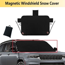 For Ford Pickup Magnetic Windshield Snow Cover Winter Ice Frost Guard Sun Shade
