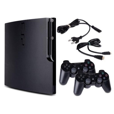 PS3 Konsole 160 GB Modell 3004A + Ladekabel + HDMI + 2 original Controller