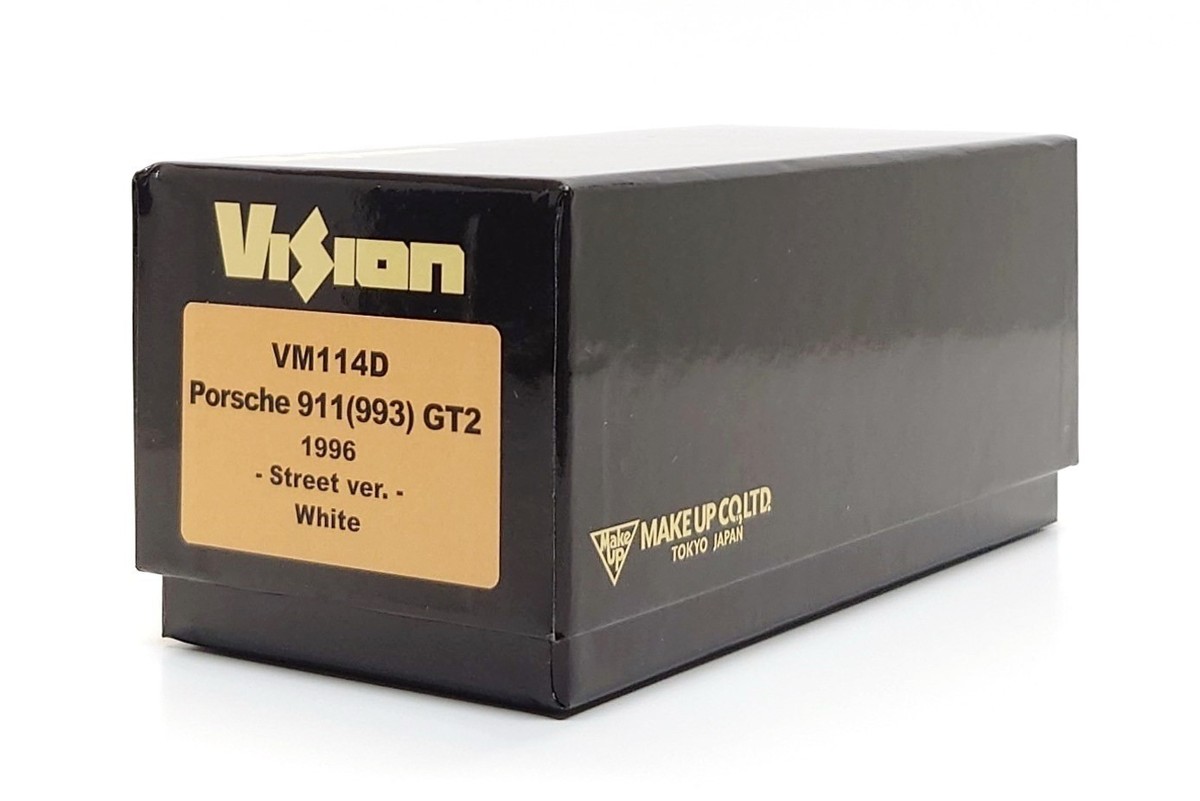 Make Up Vision 1:43 Porsche 911 GT2 (993) Street Ver. in White