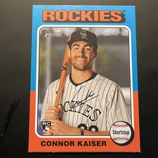 2024 Topps Heritage High Number - Connor Kaiser #700 (RC)
