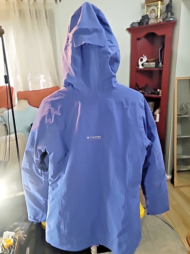 Columbia Titanium Snow Rival Interchange Wm. M, 3-in-1 Jacket Coat Blue Eve. NWT - Picture 3 of 22