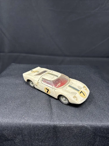 Dinky Toys Meccano Ltd. Ford GT Made in England Vintage Used Die-Cast Toy Car