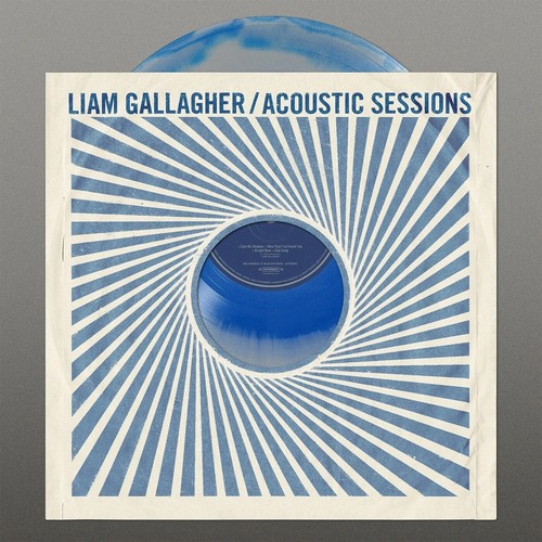 LIAM GALLAGHER ACOUSTIC SESSIONS BLUE SILVER Vinyl LP Record Store Day RSD 2025 - Picture 2 of 10