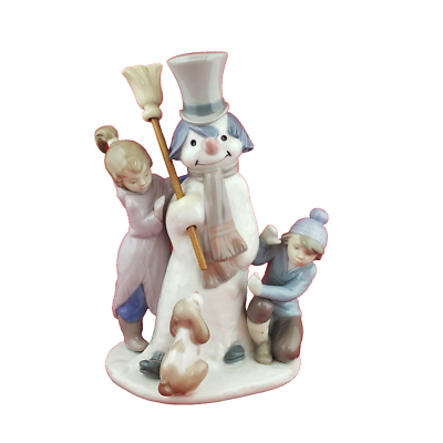 Lladro Nao Figurine 5713 The Snowman Porcelain collectible 6111 L