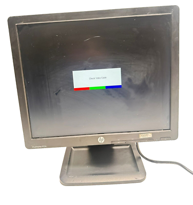 HP ProDisplay P17A 17-inch 5:4 LED Backlit Monitor Black | eBay