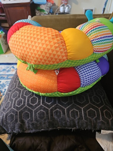 Tummy Time Mat Prop-A-Pillar Tummy Time Seated Supportu2122