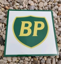 BP Gas Metal Sign oil gasoline racing vintage Garage Mechanic shop 12x12 50127