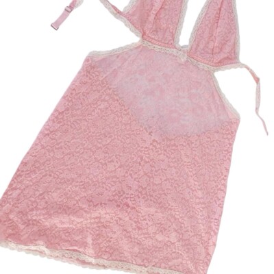 Robe Chemise Victoria's Secret - Soie Mélangée Cachemire, Paisley Bleu, Taille SMALL