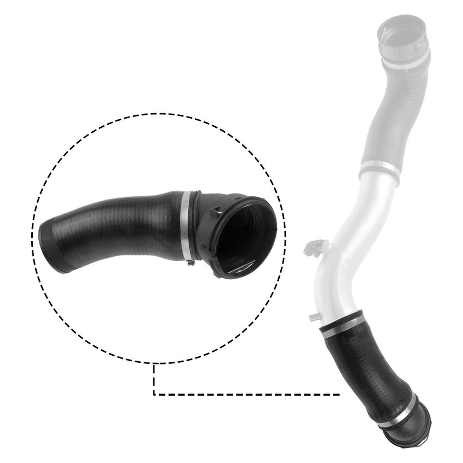 Gates Turbo Hose 09-0708 - High Quality Replacement For BMW