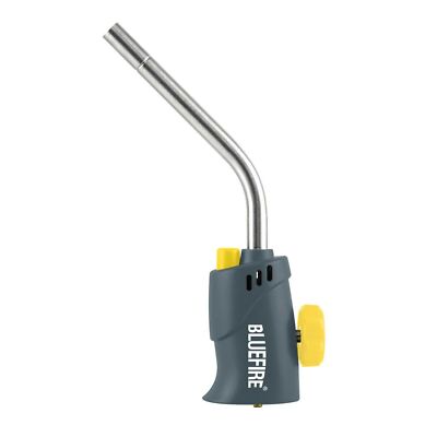 BLUEFIRE 1.5'' Extend Tube Trigger Start Gas Welding Torch Head for MAPP Brazing