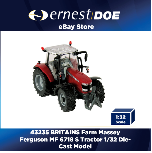 BRITAINS MASSEY FERGUSON 6290 Tractor 1:32 Plus Extras £20.00 - UK