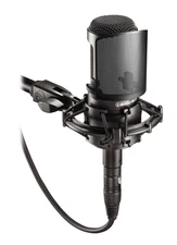 Audio Technica AT2035 Cardioid Condenser Studio Microphone/Mic+Case+Pop Filter