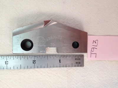 1 NEW 70 MM ALLIED SPADE DRILL INSERT BIT. 435H-70  AMEC   {J913}