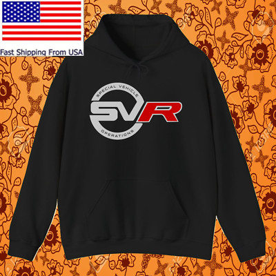 SVR racing performance black hoodie size M hooded