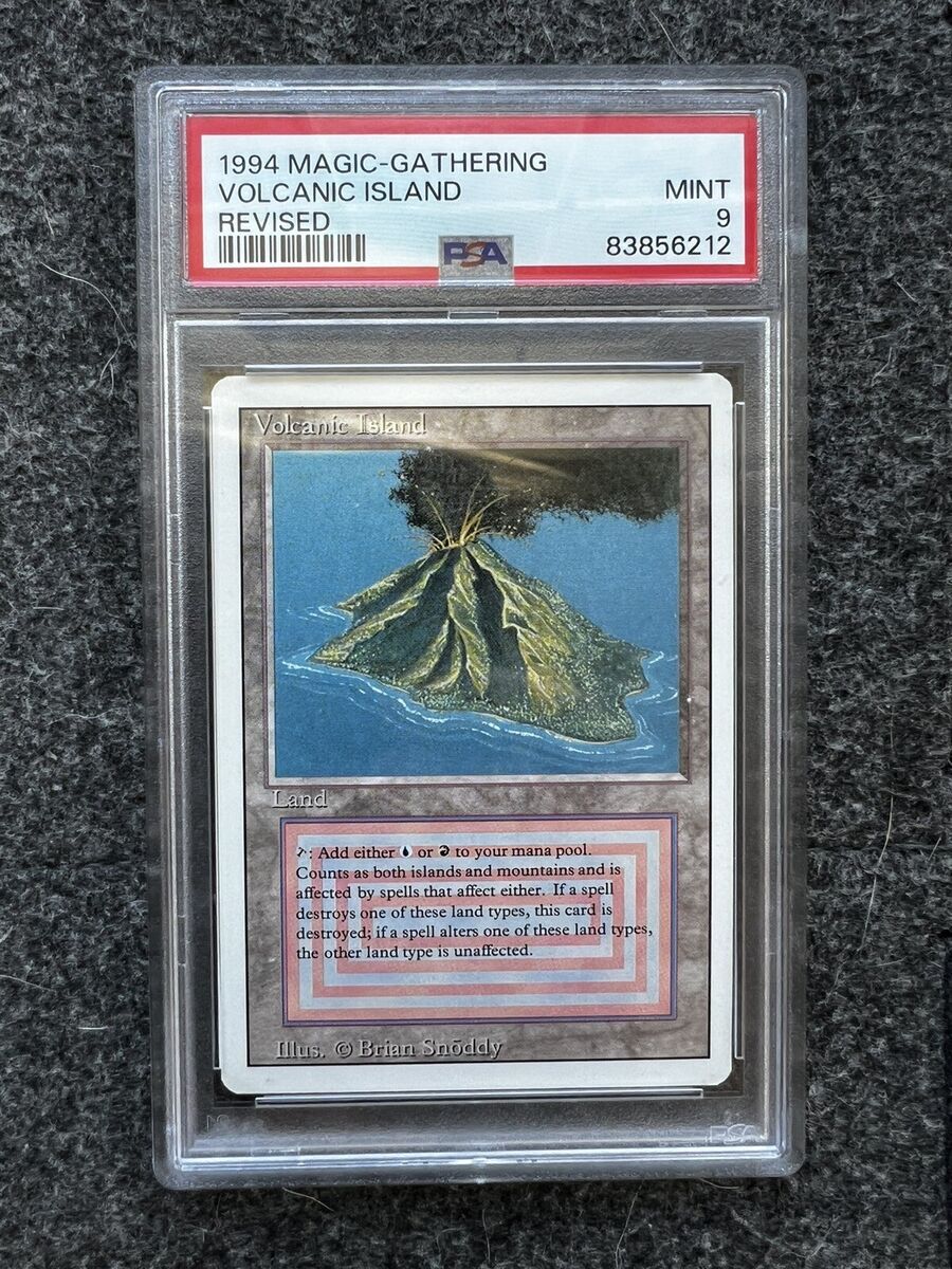 1994 MTG Magic: The Gathering ** VOLCANIC ISLAND ** Revised 1994 MTG Magic: The Gathering ** VOLCANIC ISLAND ** Revised