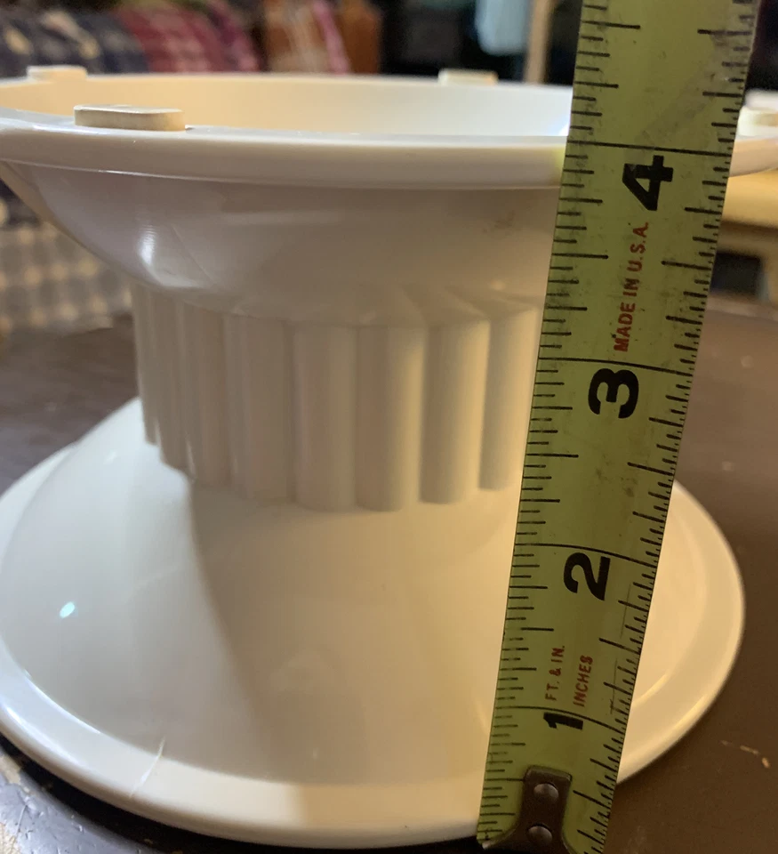 G.E.T. Enterprise ML-100 Venetian Tray Pedestal 4”T - Image 2 of 4