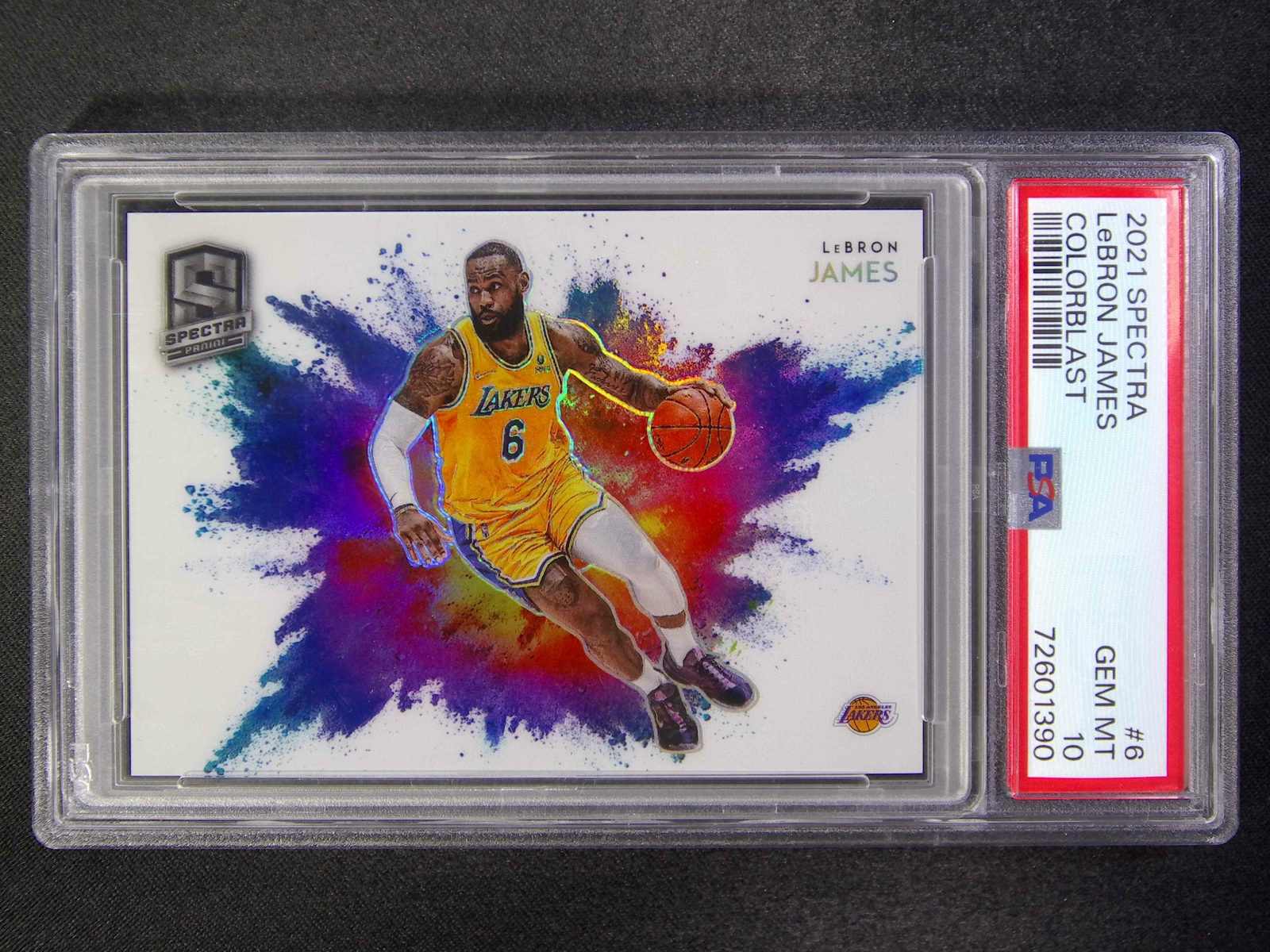 SSP PSA 10】NBA LeBron James Helix
