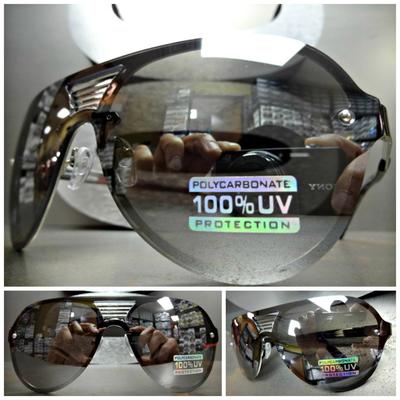 SPEXX Eyewear Unisex Sonnenbrille Shield Retro Modern Verspiegelt UV400