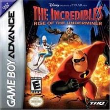 The Incredibles Rise of the Underminer GameBoy Advance Loose