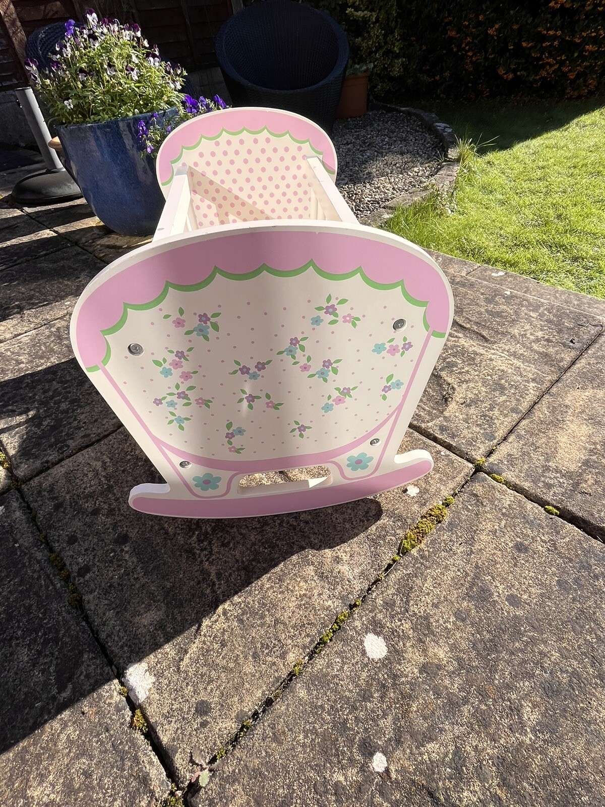 Wooden Dolls Cot COLLECTION ONLY eBay